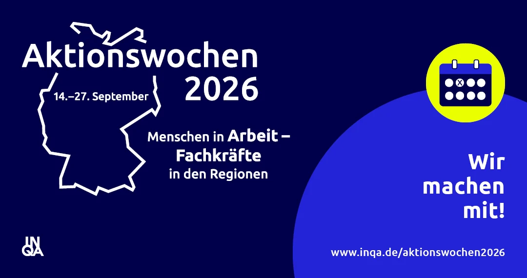 INQA-Aktionswochen 2026: Jetzt Veranstaltung anmelden