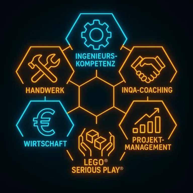 Ingenieurskompetenz trifft Handwerk, Coaching, Projektmanagement, Wirtschaft und LEGO® Serious Play®